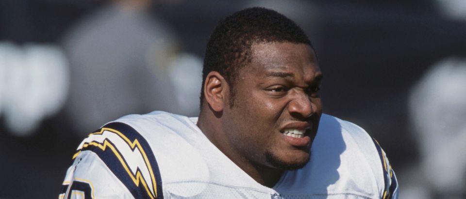 Defensive End Adrian Dingle #90 of the San Diego Chargers
