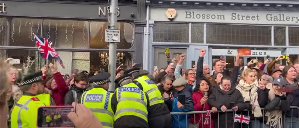 Protester arrested for throwing egg at King Charles and Camilla, The Scottish News, YouTube