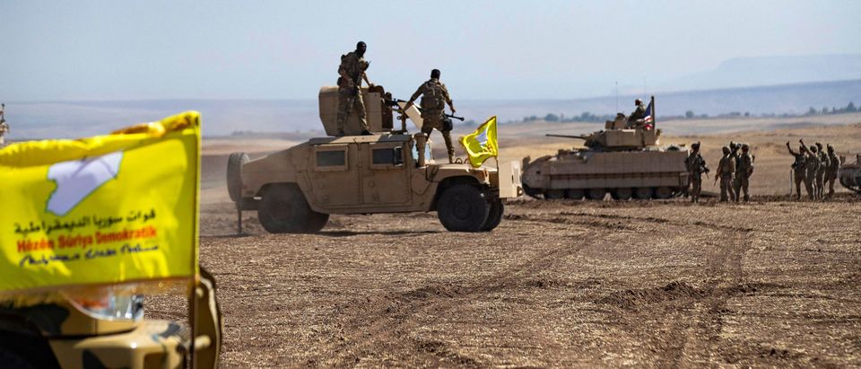 SYRIA-KURDS-US-IS-CONFLICT-DRILLS