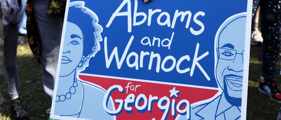 Stacey Abrams Campaigns Across Southeastern Georgia Ahead Of Election Day