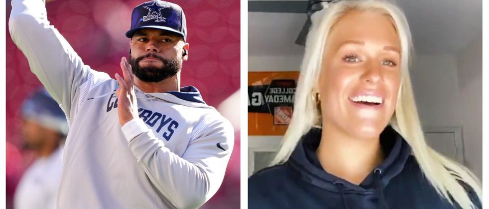 REPORT Dallas Cowboys Dak Prescott Lands New Girlfriend The Daily 