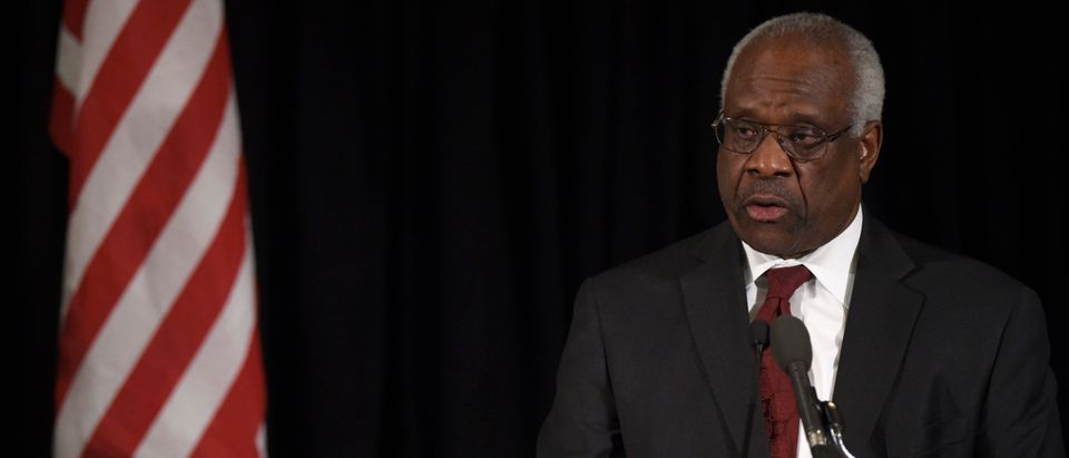 Clarence Thomas Speaks At The Memorial Service For Supreme Court Justice Antonin Scalia