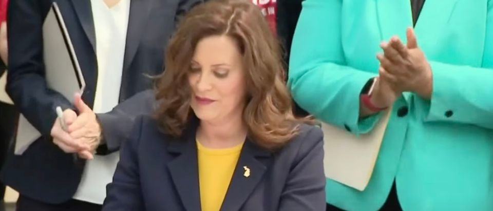 Gov Whitmer Signs ‘red Flag Gun Laws In Michigan The Daily Caller 4983