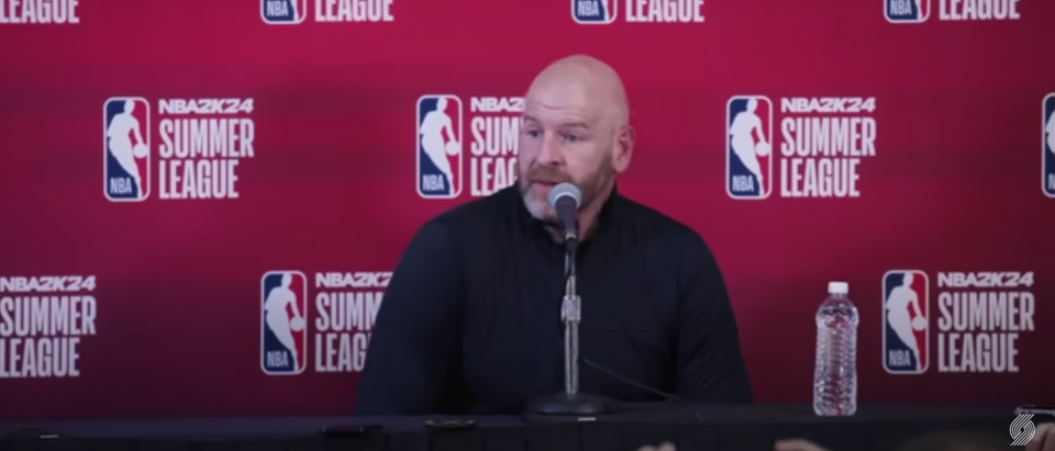 Trail Blazers NBA draft press conference with Portland GM Joe Cronin 