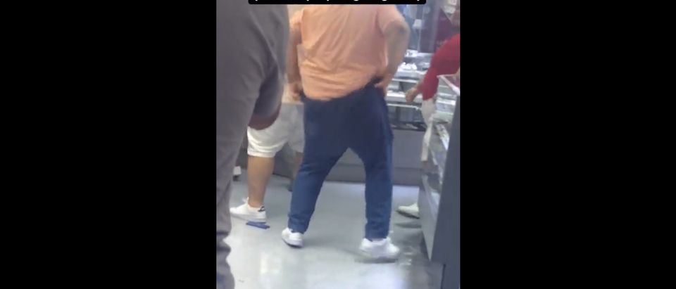 A Bunch Of Fat Dudes Throw Blows At Each Other While One Guy's Pants Keep  Falling Down