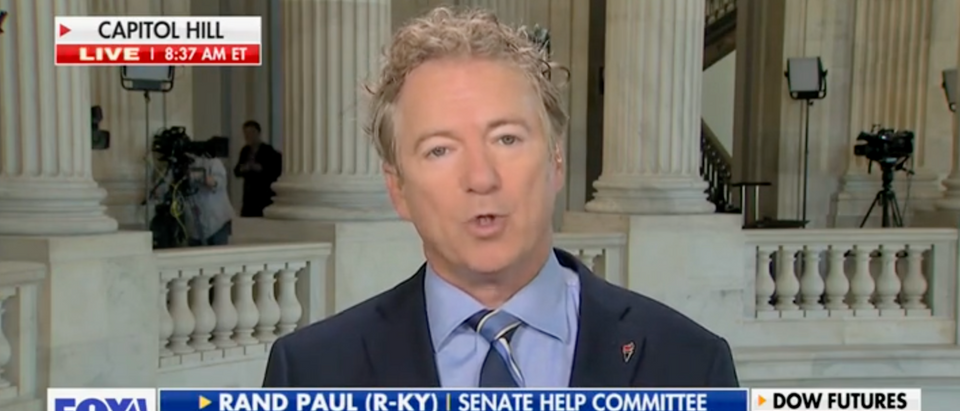 Rand Paul Comes Out Swinging Against Lindsey Graham Over Ukraine Aid