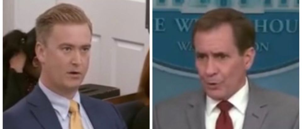 Doocy Presses John Kirby To Say Whether Antisemitic Protesters Are ...