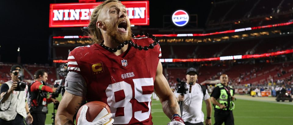 Fans can buy a 49ers George Kittle National Tight End Day shirt at Levi's  Stadium this weekend