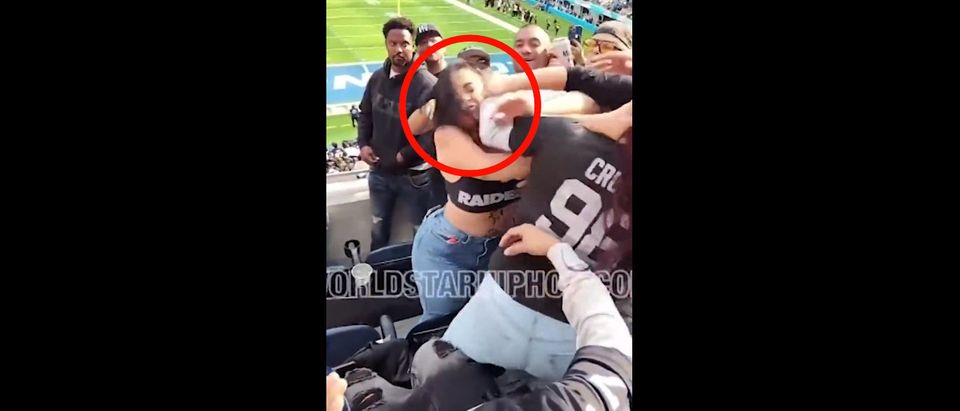 Two Women Get in Violent Fistfight In Stands At Raiders Game