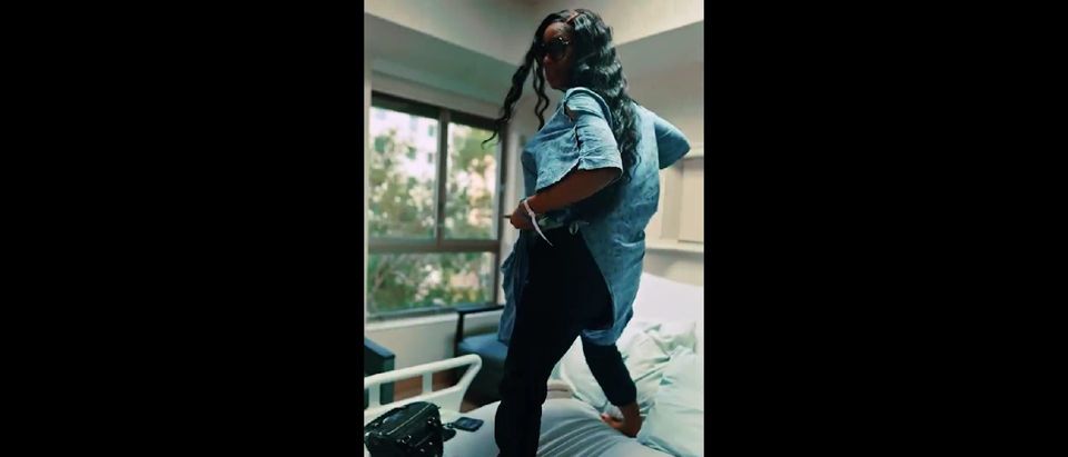 Sexyy Red Shoots 'F My Baby Dad' Music Video In Hospital Room