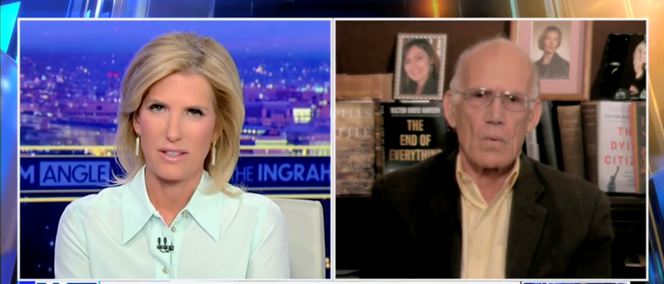 ‘Almost Unhinged’: Victor Davis Hanson Lays Out Issues With Media’s Coverage On Out-Of-Context ‘Bloodbath’ Remarks