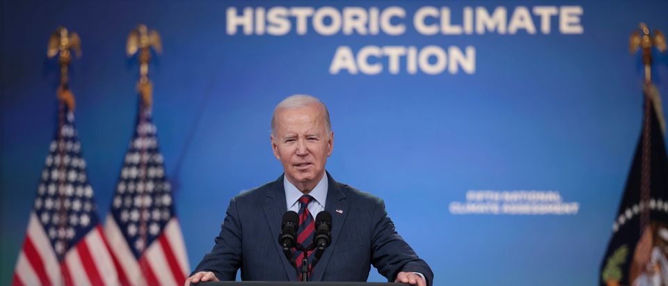 President Biden Delivers Remarks On His Administration's Efforts To Combat Climate Change