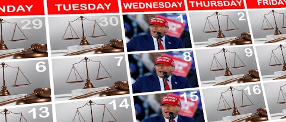 Trump’s Most Iconic Campaign Tool Is Nowhere To Be Seen As He Languishes In NY Courtroom