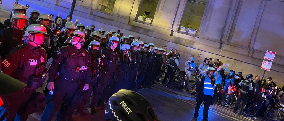 ‘Anything But Peaceful’: Dozens Arrested After Anti-Israel Protesters Riot During Second Night Of DNC
